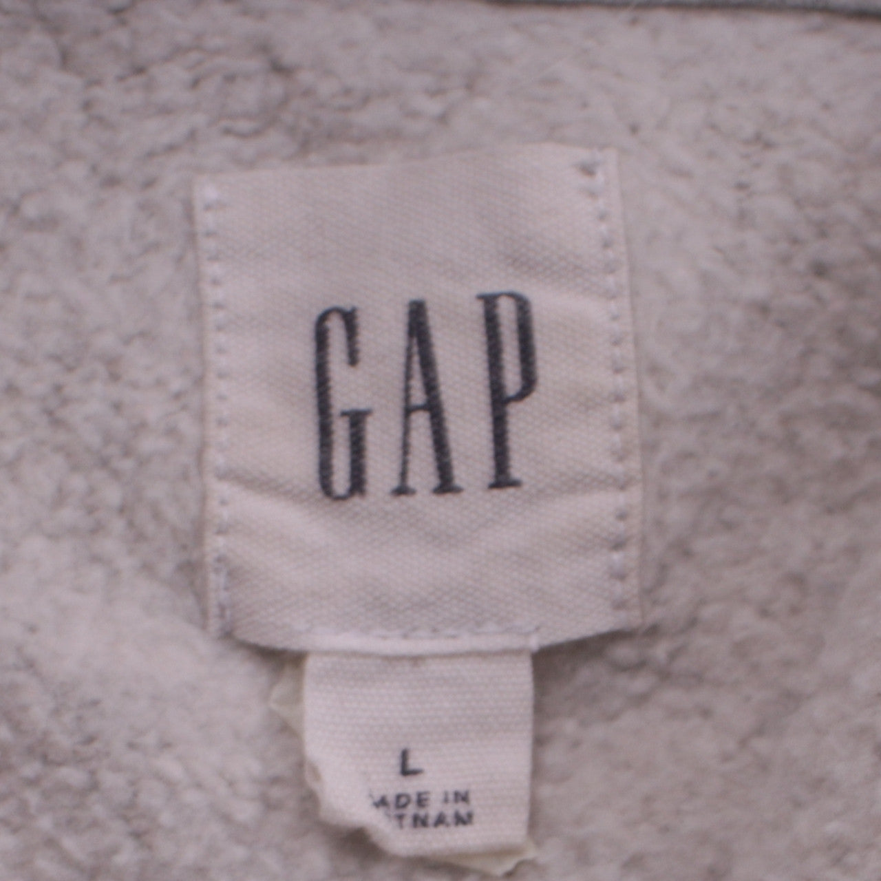 Mens UK Size L Gap Grey Pullover Hoodie