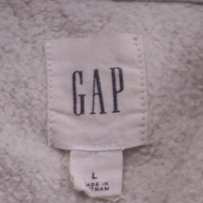 Mens UK Size L Gap Grey Pullover Hoodie