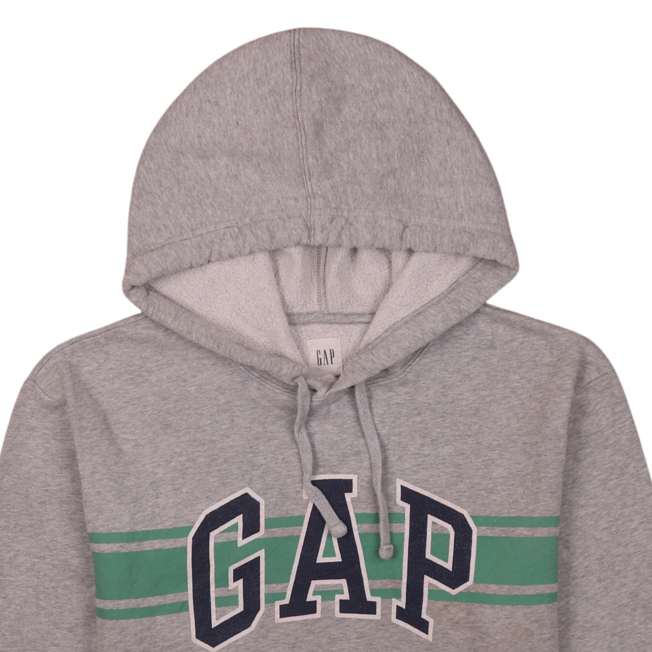 Mens UK Size L Gap Grey Pullover Hoodie