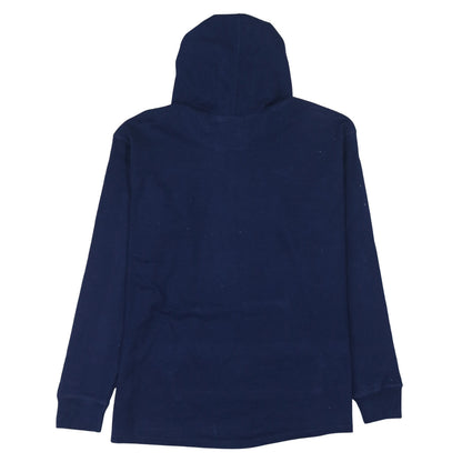 Womens UK Size L Champion Blue Pullover Hoodie