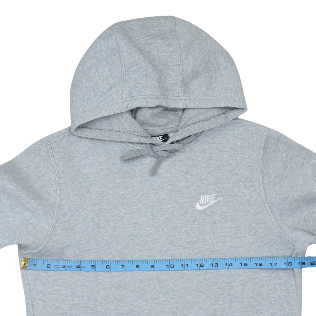 Mens UK Size S Nike Grey Pullover Hoodie