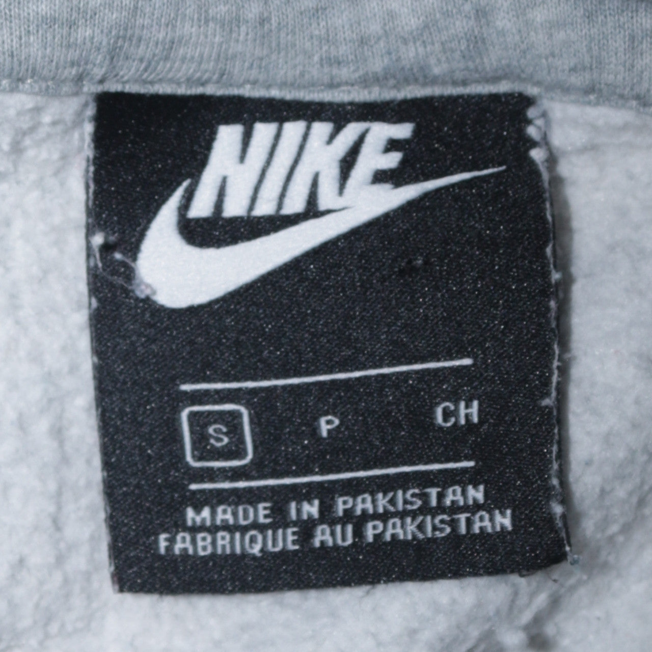 Mens UK Size S Nike Grey Pullover Hoodie