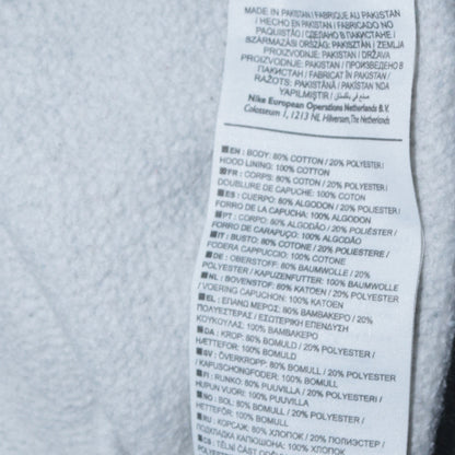 Mens UK Size S Nike Grey Pullover Hoodie