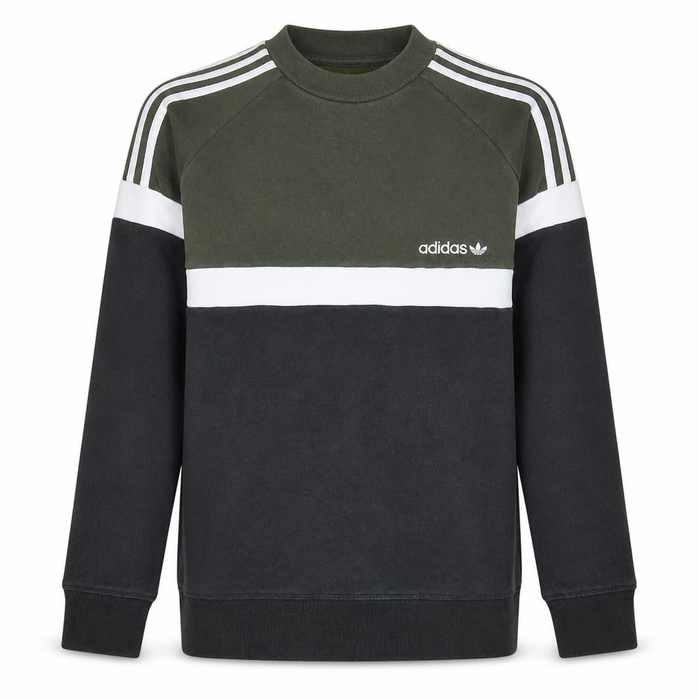 Mens UK Size S adidas Green Pullover Sweatshirt