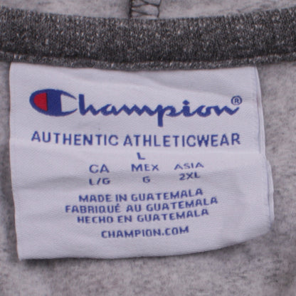 Mens UK Size L Champion Grey Pullover Hoodie