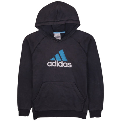 Boys UK Size 13-14 Years adidas Black Pullover Hoodie