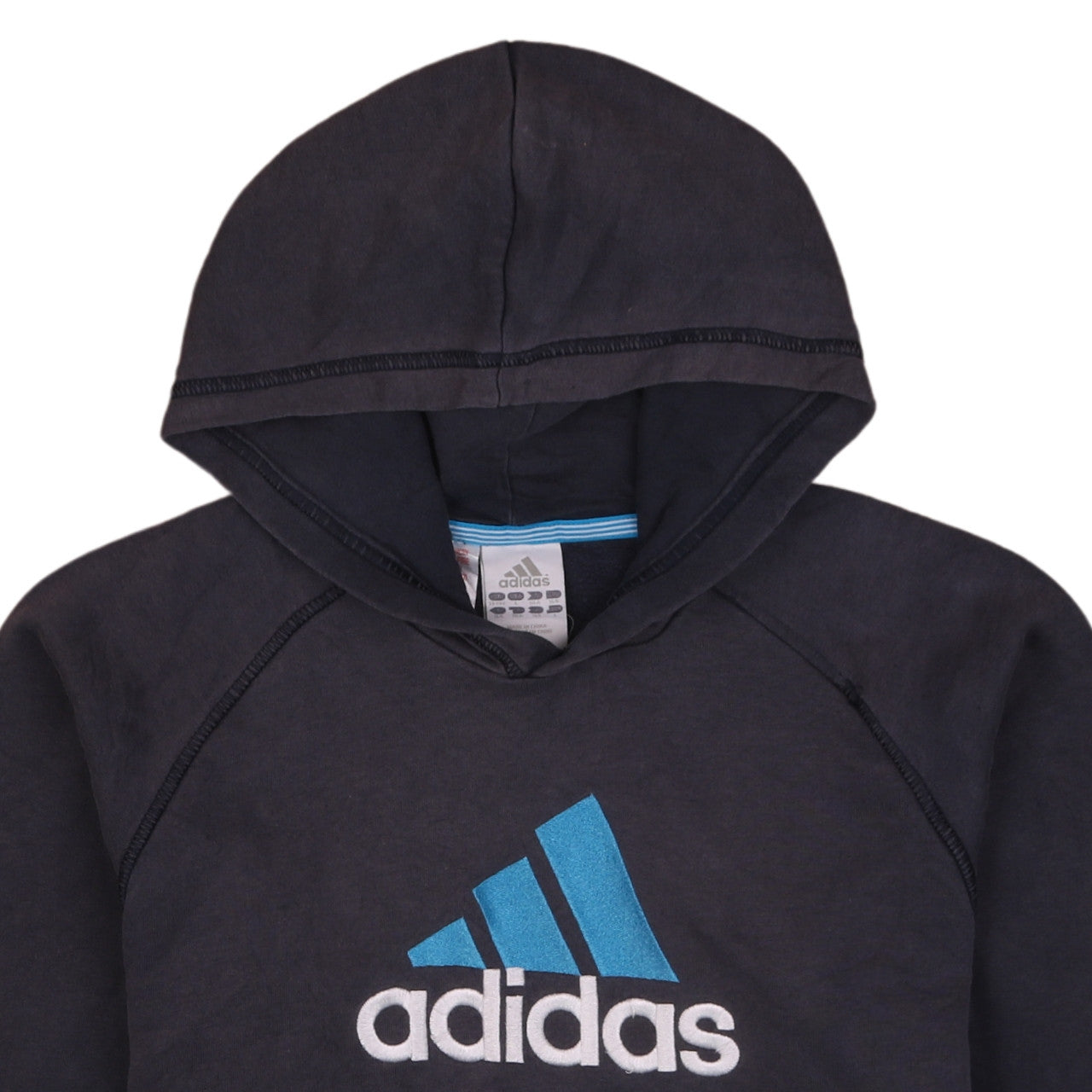 Boys UK Size 13-14 Years adidas Black Pullover Hoodie