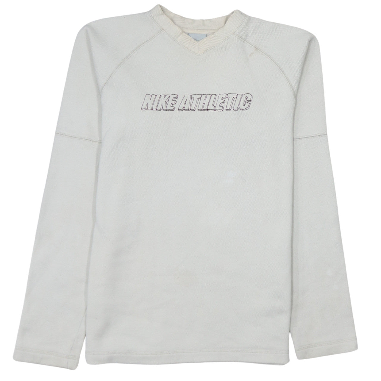 Womens UK Size XL Nike Ivory Pullover Sweatshirt
