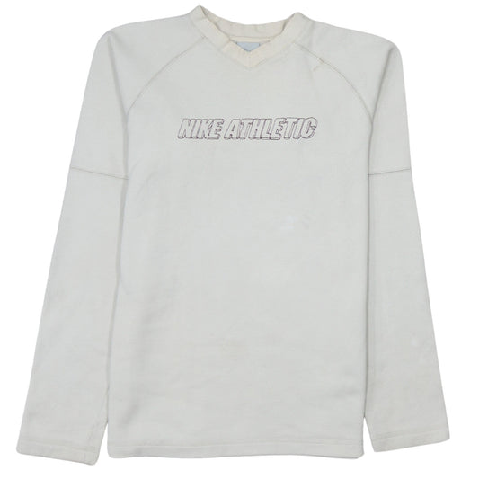 Womens UK Size XL Nike Ivory Pullover Sweatshirt
