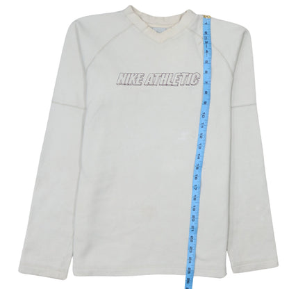Womens UK Size XL Nike Ivory Pullover Sweatshirt
