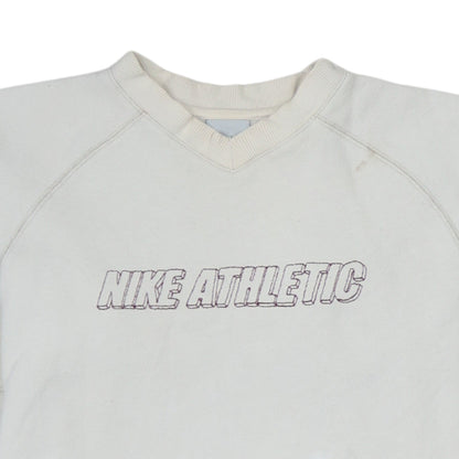 Womens UK Size XL Nike Ivory Pullover Sweatshirt