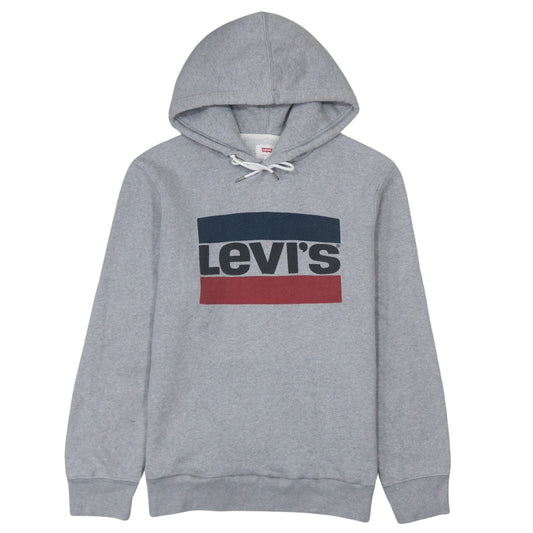 Mens UK Size S Levi's Grey Pullover Hoodie