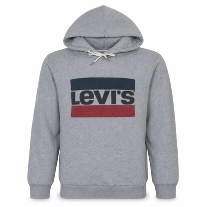 Mens UK Size S Levi's Grey Pullover Hoodie