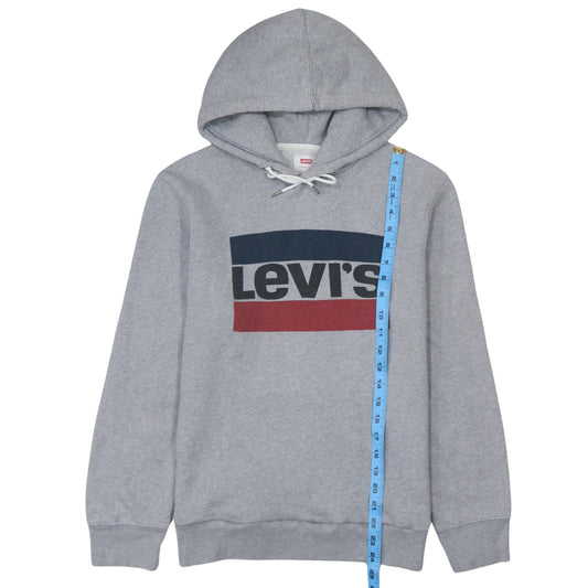 Mens UK Size S Levi's Grey Pullover Hoodie