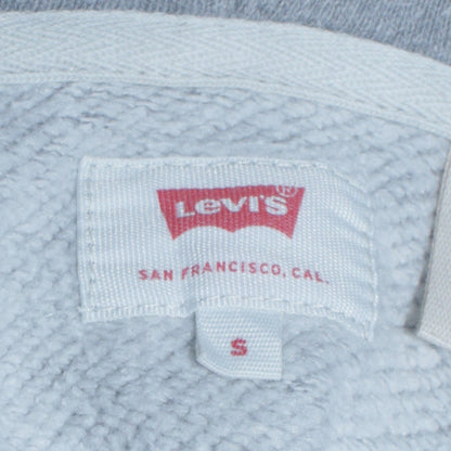 Mens UK Size S Levi's Grey Pullover Hoodie