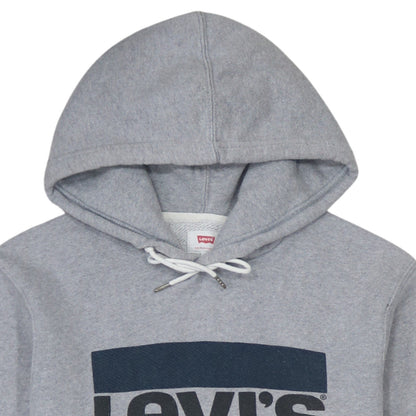 Mens UK Size S Levi's Grey Pullover Hoodie