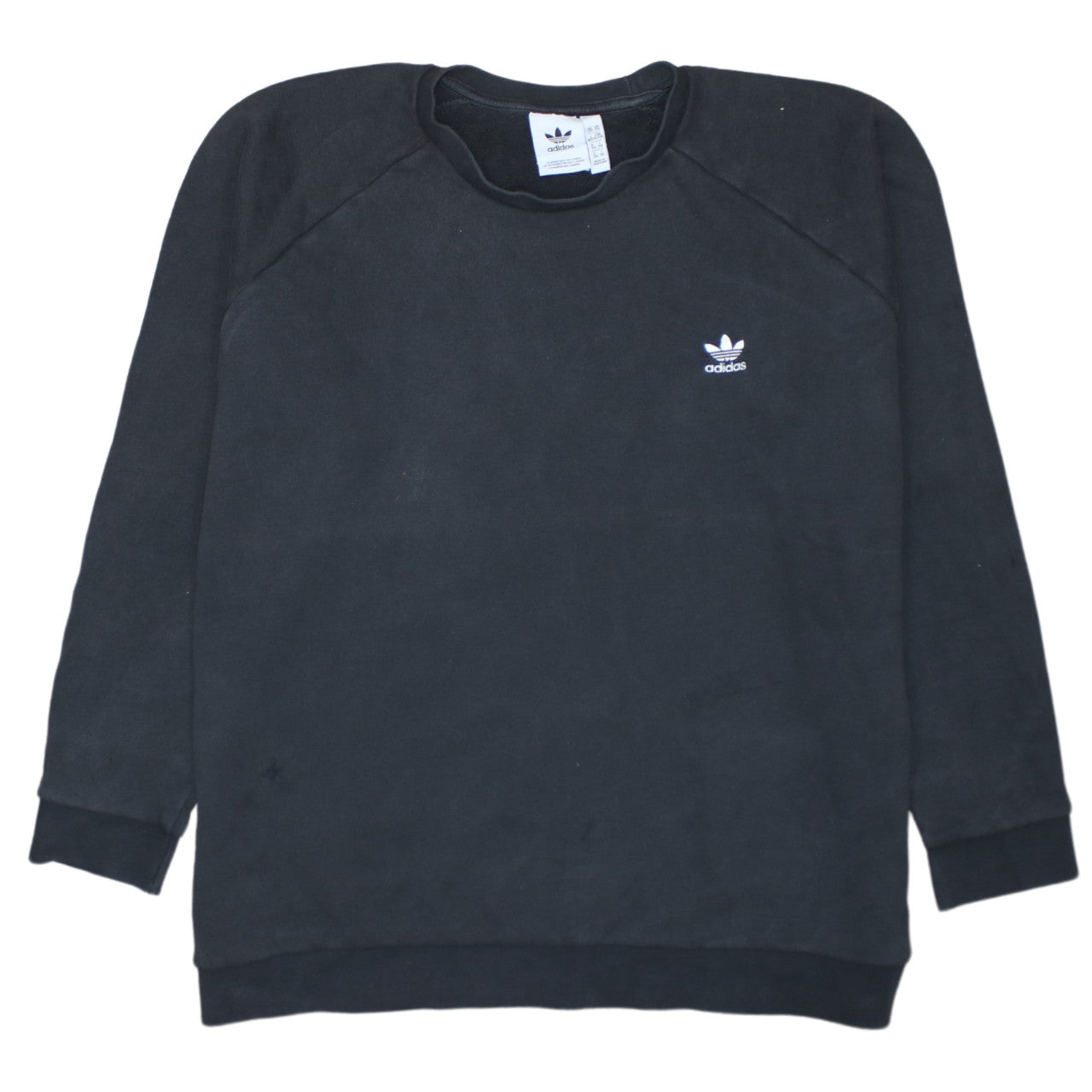 Mens UK Size 2XL adidas Black Pullover Sweatshirt