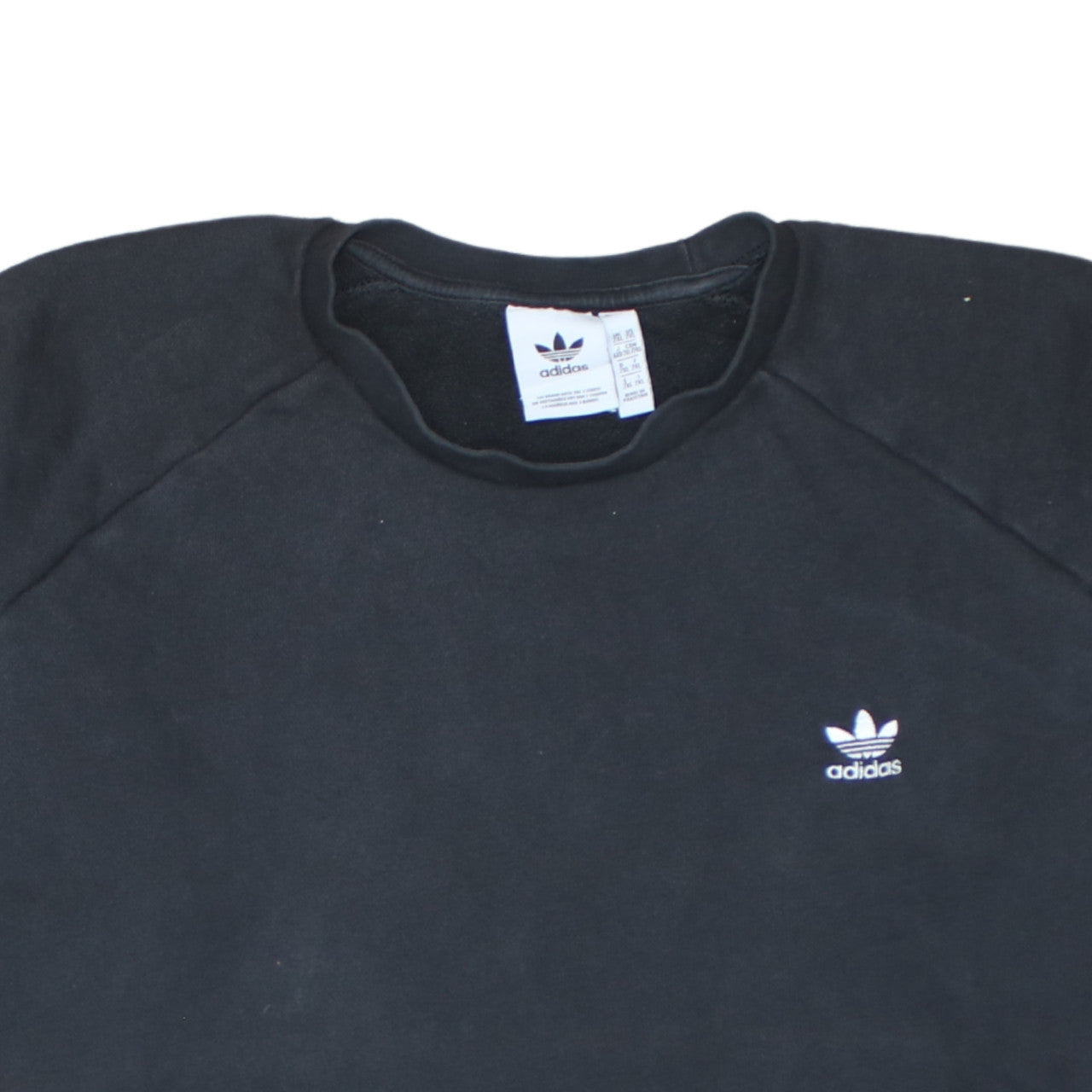 Mens UK Size 2XL adidas Black Pullover Sweatshirt