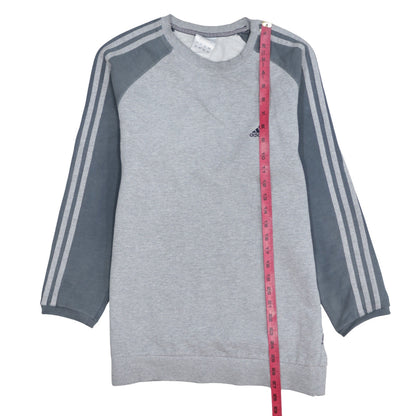 Mens UK Size M adidas Grey Pullover Sweatshirt