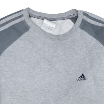 Mens UK Size M adidas Grey Pullover Sweatshirt