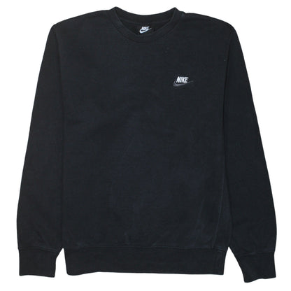 Mens UK Size S Nike Black Pullover Sweatshirt