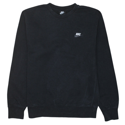 Mens UK Size S Nike Black Pullover Sweatshirt