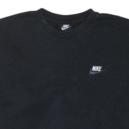 Mens UK Size S Nike Black Pullover Sweatshirt