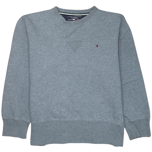 Mens UK Size M Tommy Hilfiger Grey Pullover Sweatshirt