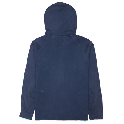 Mens UK Size M Hilfiger Denim Blue Full Zip Hoodie
