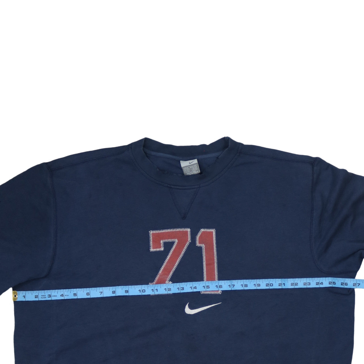 Mens UK Size 2XL Nike Blue Pullover Sweatshirt