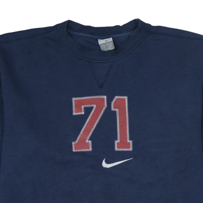 Mens UK Size 2XL Nike Blue Pullover Sweatshirt