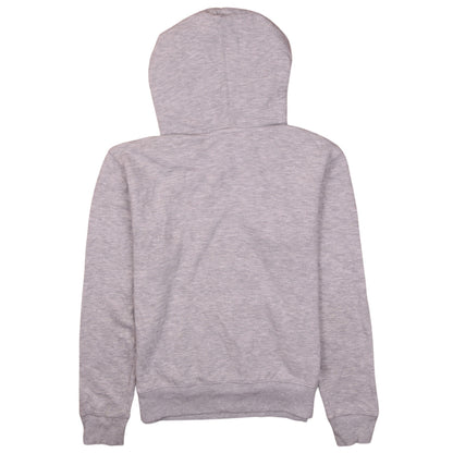 Champion Boys Grey Pullover Hoodie M Fleece Lined Logo Sweatshirt