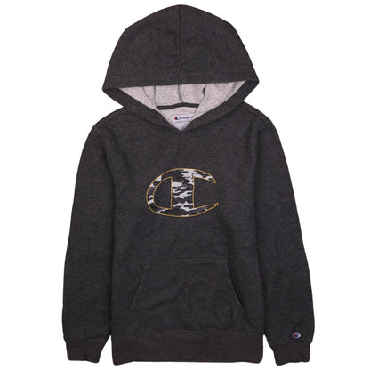 Womens UK Size 16 Champion Grey Pullover Hoodie