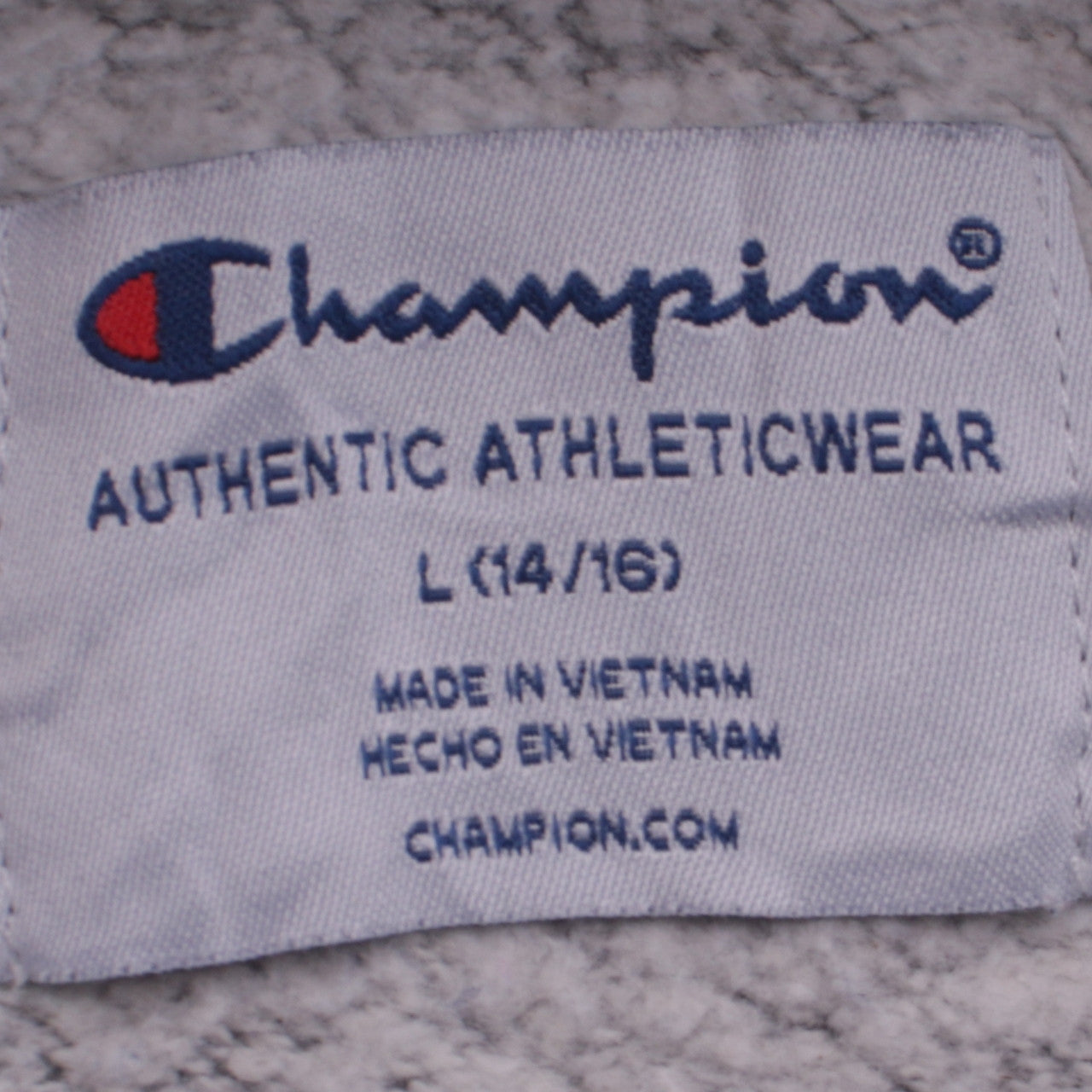 Womens UK Size 16 Champion Grey Pullover Hoodie