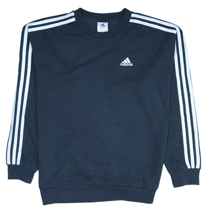 Womens UK Size XS adidas Black Pullover Sweatshirt