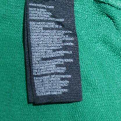Mens UK Size XL Tommy Hilfiger Green Pullover Hoodie