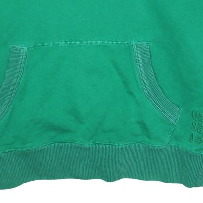 Mens UK Size XL Tommy Hilfiger Green Pullover Hoodie