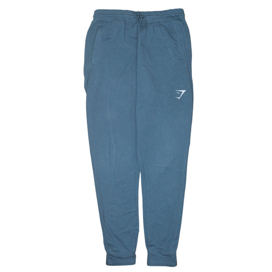 Mens UK Size S Gymshark Slim Fit Jogger Blue Trousers