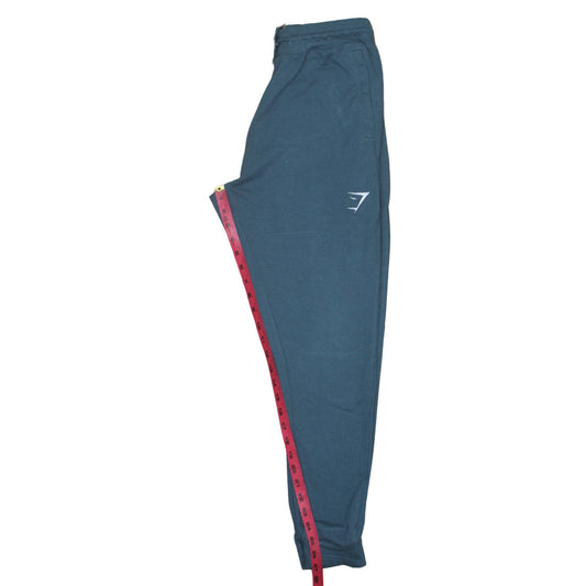Mens UK Size S Gymshark Slim Fit Jogger Blue Trousers