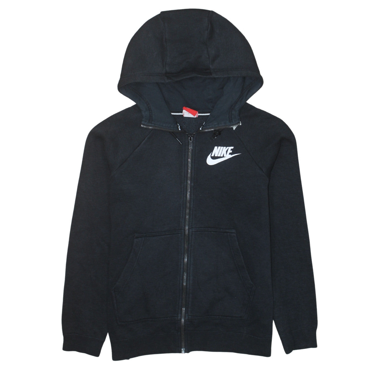 Mens UK Size M Nike Black Full Zip Hoodie