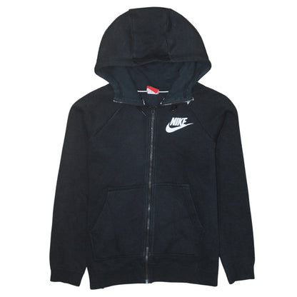 Mens UK Size M Nike Black Full Zip Hoodie