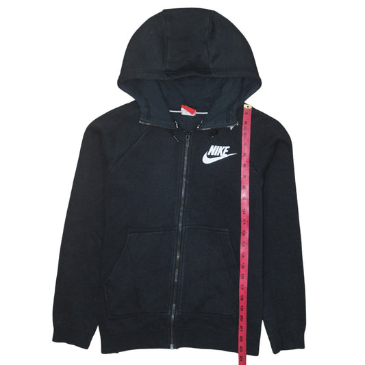 Mens UK Size M Nike Black Full Zip Hoodie