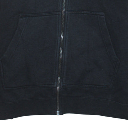 Mens UK Size M Nike Black Full Zip Hoodie