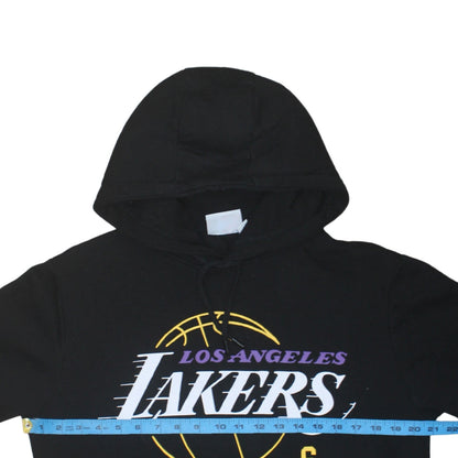 Mens UK Size M NBA Black Pullover Hoodie