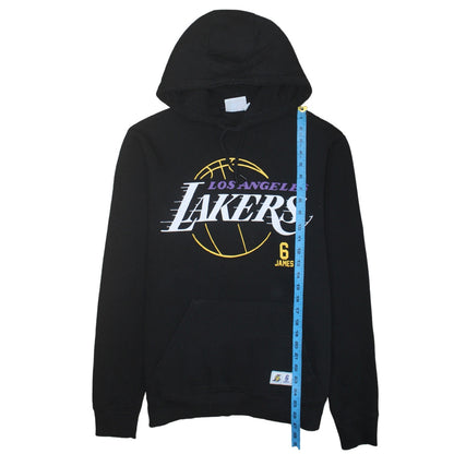 Mens UK Size M NBA Black Pullover Hoodie