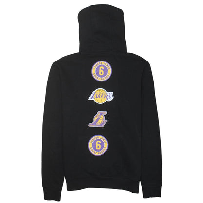 Mens UK Size M NBA Black Pullover Hoodie