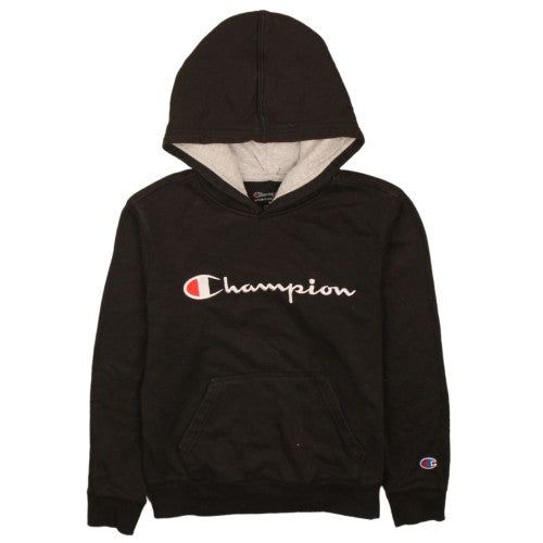 Boys UK Size M Champion Black Pullover Hoodie