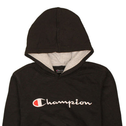 Boys UK Size M Champion Black Pullover Hoodie