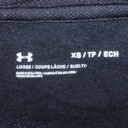 Mens UK Size XS Under armour Black Pullover Hoodie