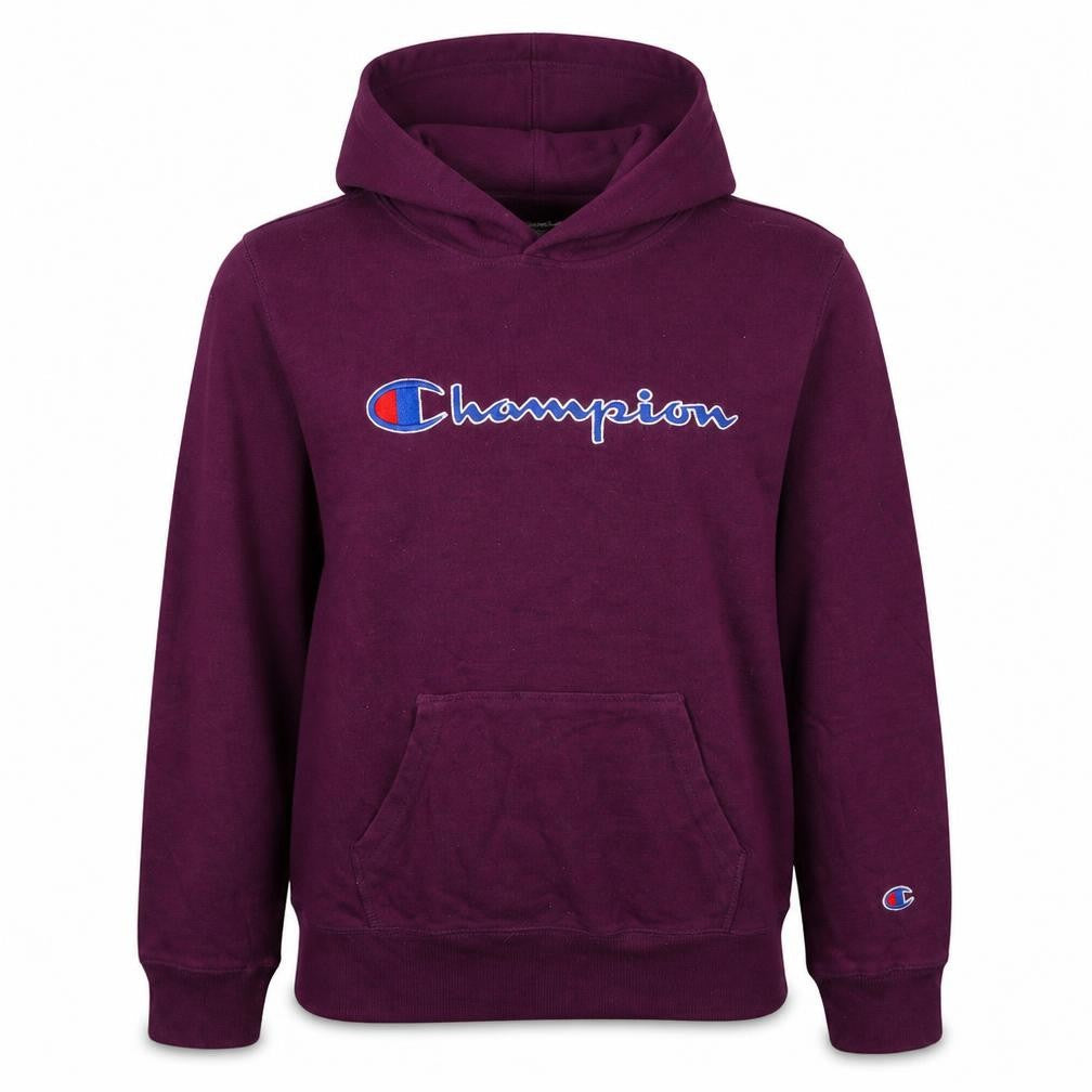 Womens UK Size L Champion Purple Pullover Hoodie